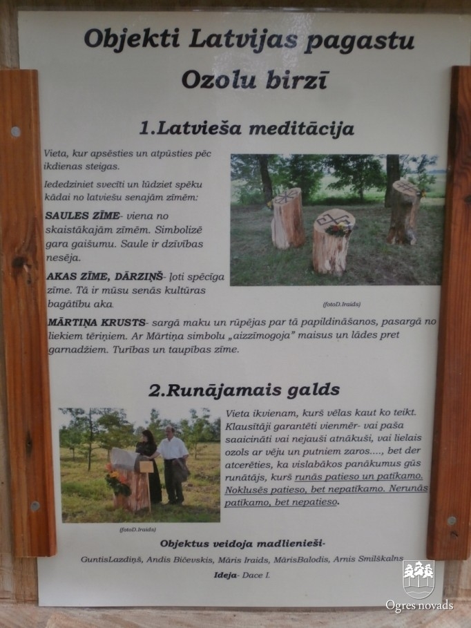 Pagastu ozolu birzij Madlienā 10 gadi