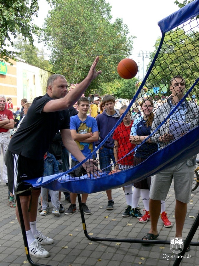 Ogres svētku sporta spēļu uzvarētāji