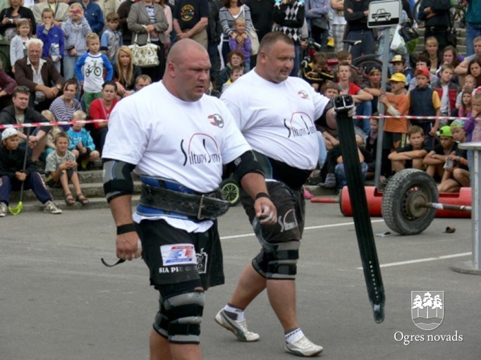 Ogres svētku sporta spēļu uzvarētāji