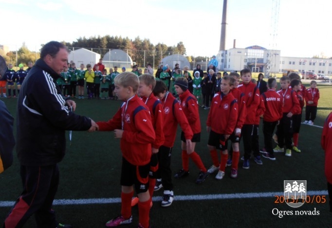 Ogres SC futbolistiem 2.vieta Vidzemes kausa izcīņā