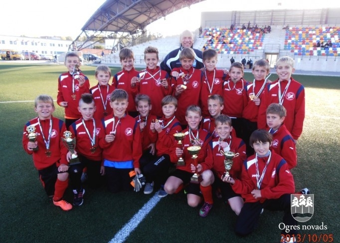 Ogres SC futbolistiem 2.vieta Vidzemes kausa izcīņā