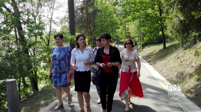 Ogrē viesojās delegācija no Austrumukrainas