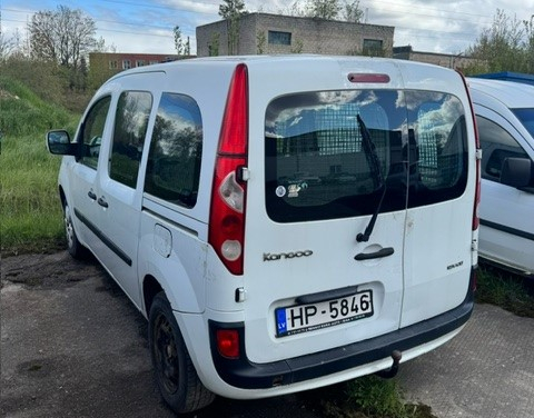 Kustamās mantas - automašīnas Renault Kangoo ar valsts reģistrācijas numuru HP5846 otrā atsavināšanas izsole