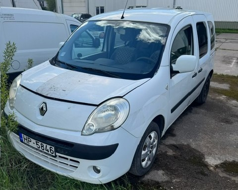 Kustamās mantas - automašīnas Renault Kangoo ar valsts reģistrācijas numuru HP5846 otrā atsavināšanas izsole