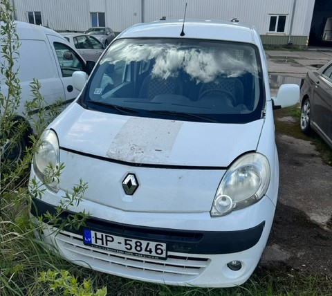 Kustamās mantas - automašīnas Renault Kangoo ar valsts reģistrācijas numuru HP5846 otrā atsavināšanas izsole