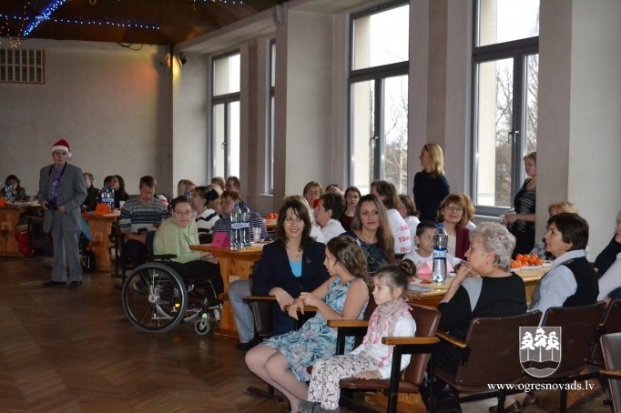 Dienas centrs “Saime” svin Ziemassvētkus