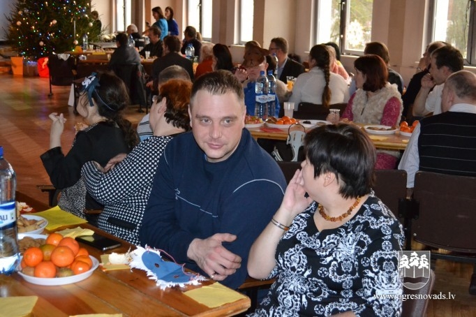 Dienas centrs “Saime” svin Ziemassvētkus