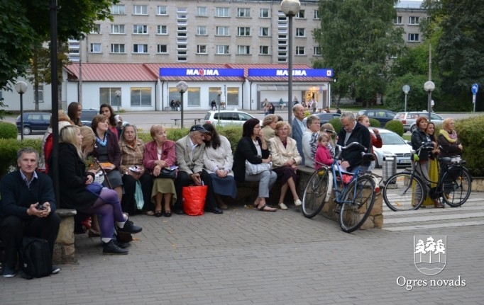 Sirds uz Ogres stacijas perona