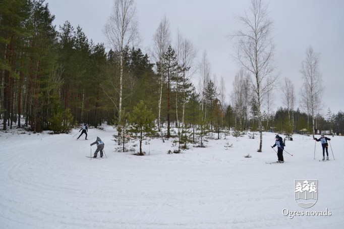 Ogres sniega diena