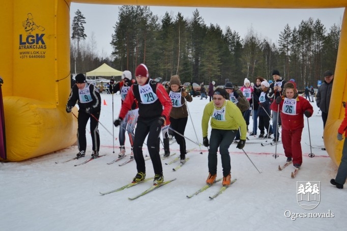Ogres sniega diena