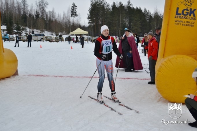 Ogres sniega diena