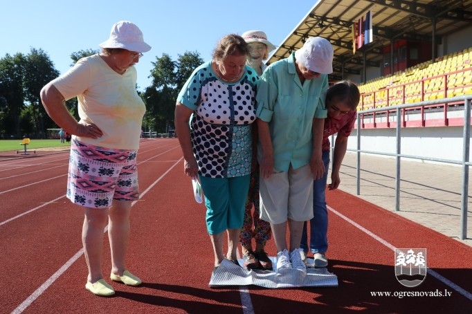 Aizritējusi Ogres invalīdu biedrības rīkotā sporta diena (17.08.2020.)