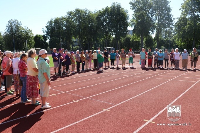 Aizritējusi Ogres invalīdu biedrības rīkotā sporta diena (17.08.2020.)