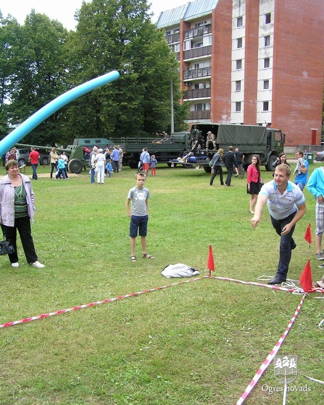 Ogres pilsētas svētkos neiztiek bez sportiskām aktivitātēm