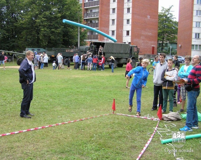 Ogres pilsētas svētkos neiztiek bez sportiskām aktivitātēm
