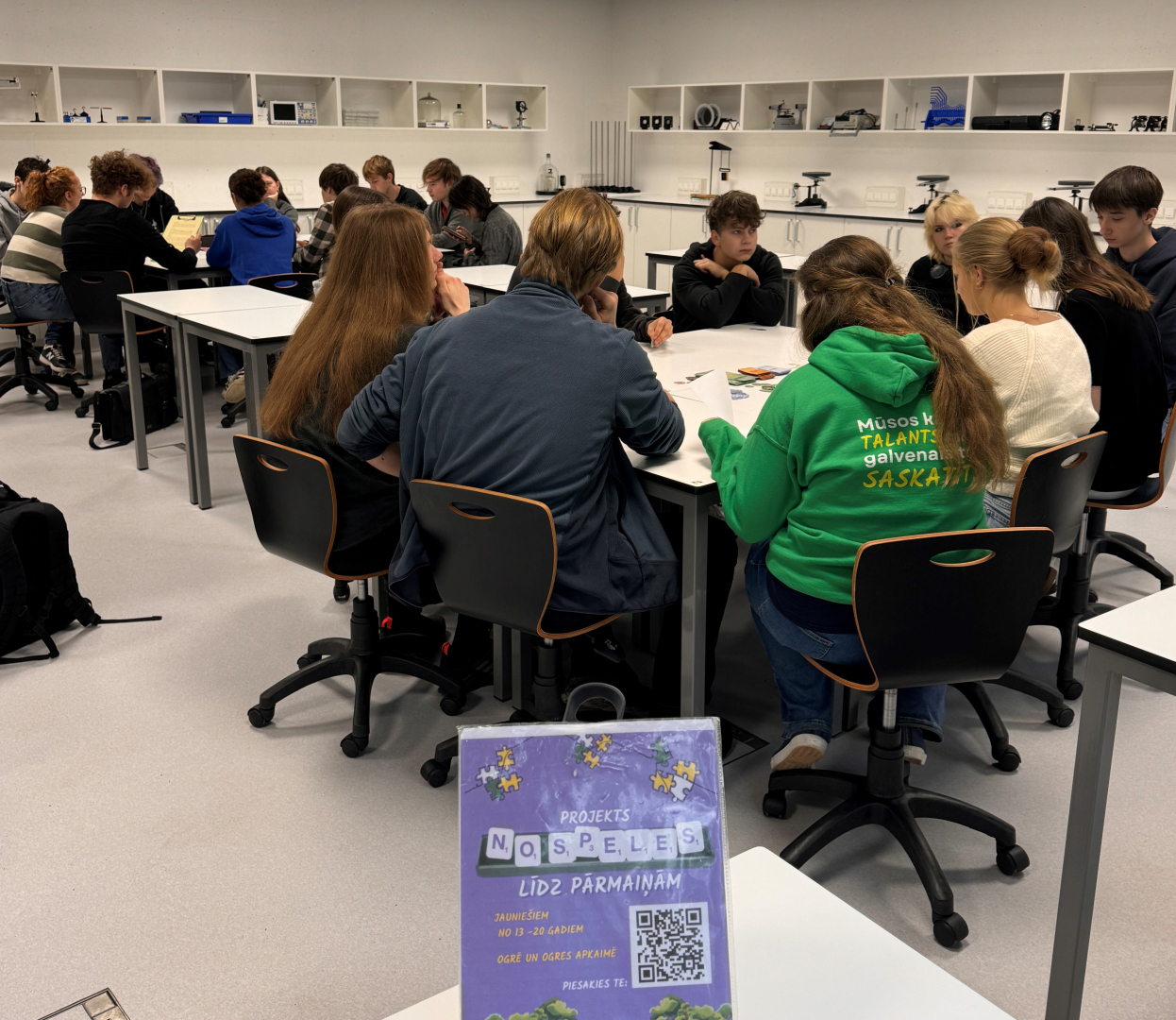 Ogres jauniešu iniciatīvas biedrība “Talantu kalve” īstenoja projektu “No spēles līdz pārmaiņām”, ar mērķi stiprināt jauniešu līdzdalību, veicināt sadarbību starp dažādām jauniešu kopienām un attīstīt biedrības kapacitāti darbā ar jaunatni.