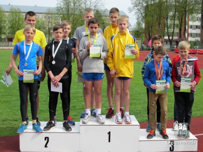 Ogres NSC rīko sacensības jaunajiem vieglatlētiem