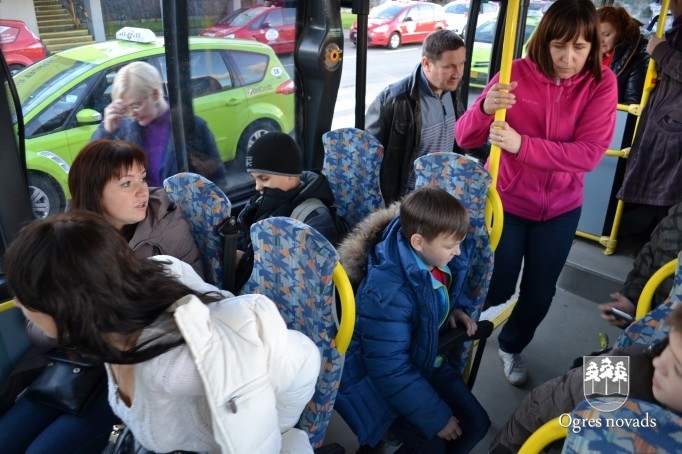 Ogrē ieradušies bērni no Ukrainas