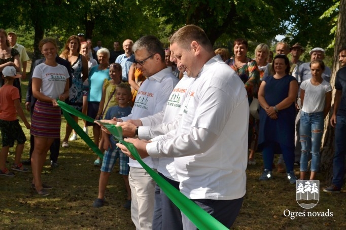 Ogrē atklāts Veselības maršruts - pirmais Latvijā