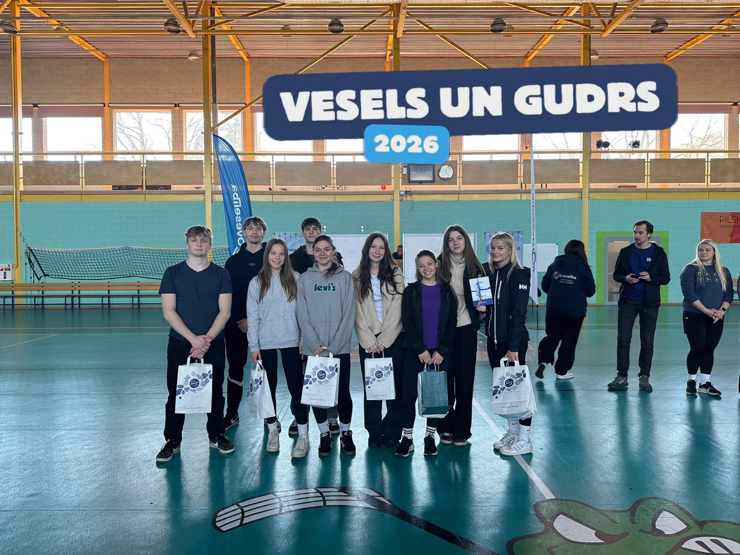 Ogres novada jaunieši 2026. gada 2. aprīlī piedalās Oveselība organizētajā Pasaules veselības dienai veltītā veselības izglītības pasākumā “Vesels un gudrs 2026”