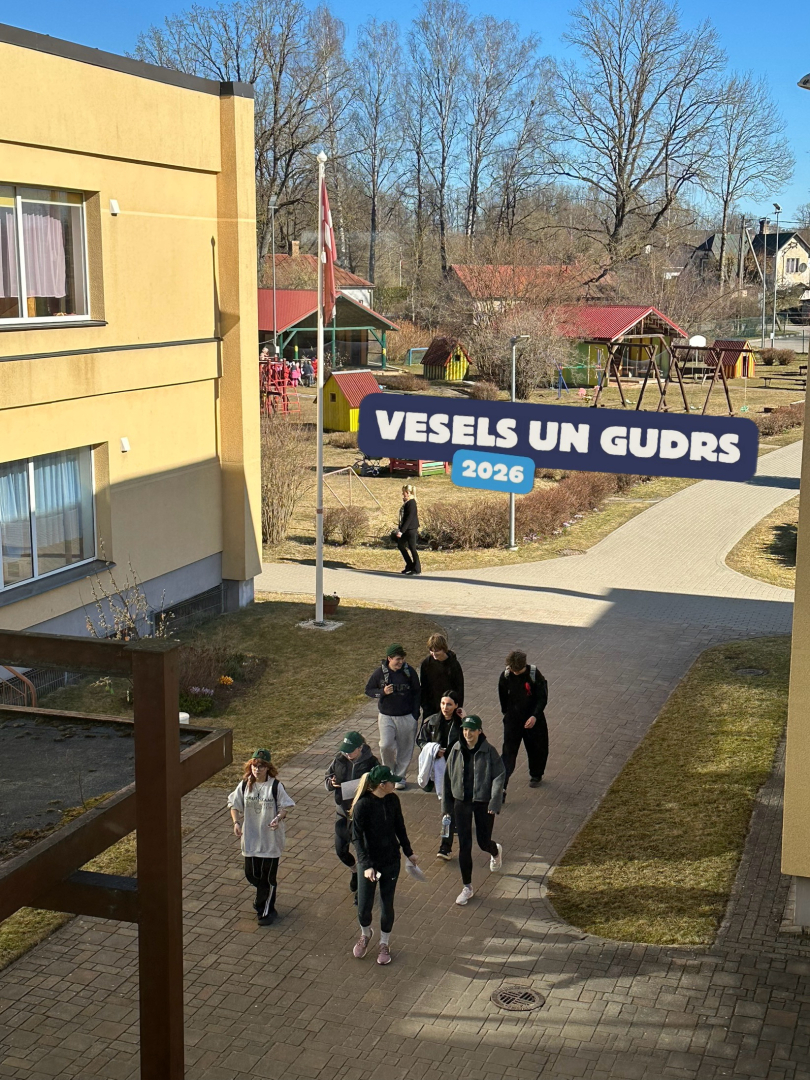 Ogres novada jaunieši 2026. gada 2. aprīlī piedalās Oveselība organizētajā Pasaules veselības dienai veltītā veselības izglītības pasākumā “Vesels un gudrs 2026”