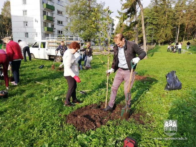 Atjauno mežaudzi Zilo kalnu pakājē (02.10.2020.)