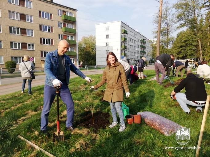 Atjauno mežaudzi Zilo kalnu pakājē (02.10.2020.)