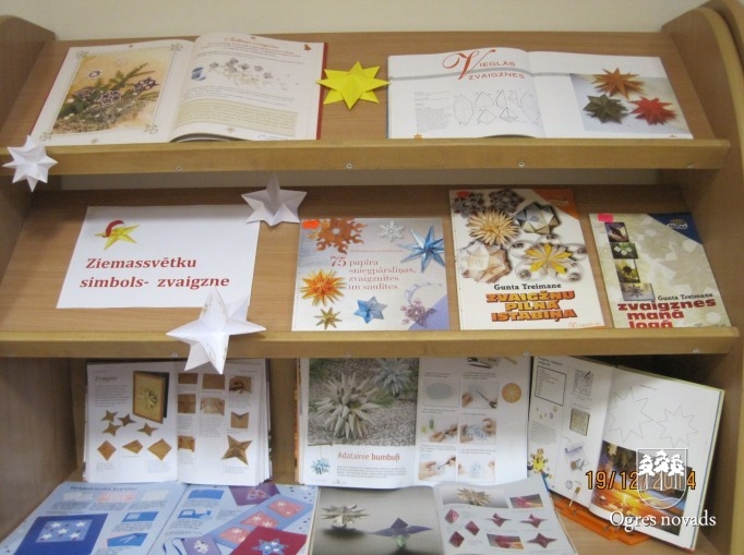 Zvaigznes iemirdzas bibliotēkā