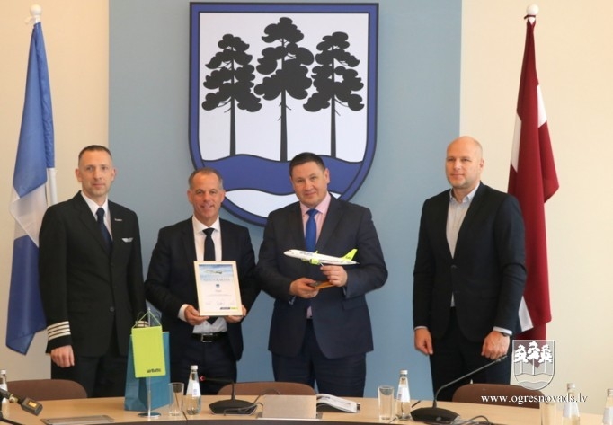 “airBaltic” sveic Ogri kā vienu no Latvijas mīlētākajām pilsētām