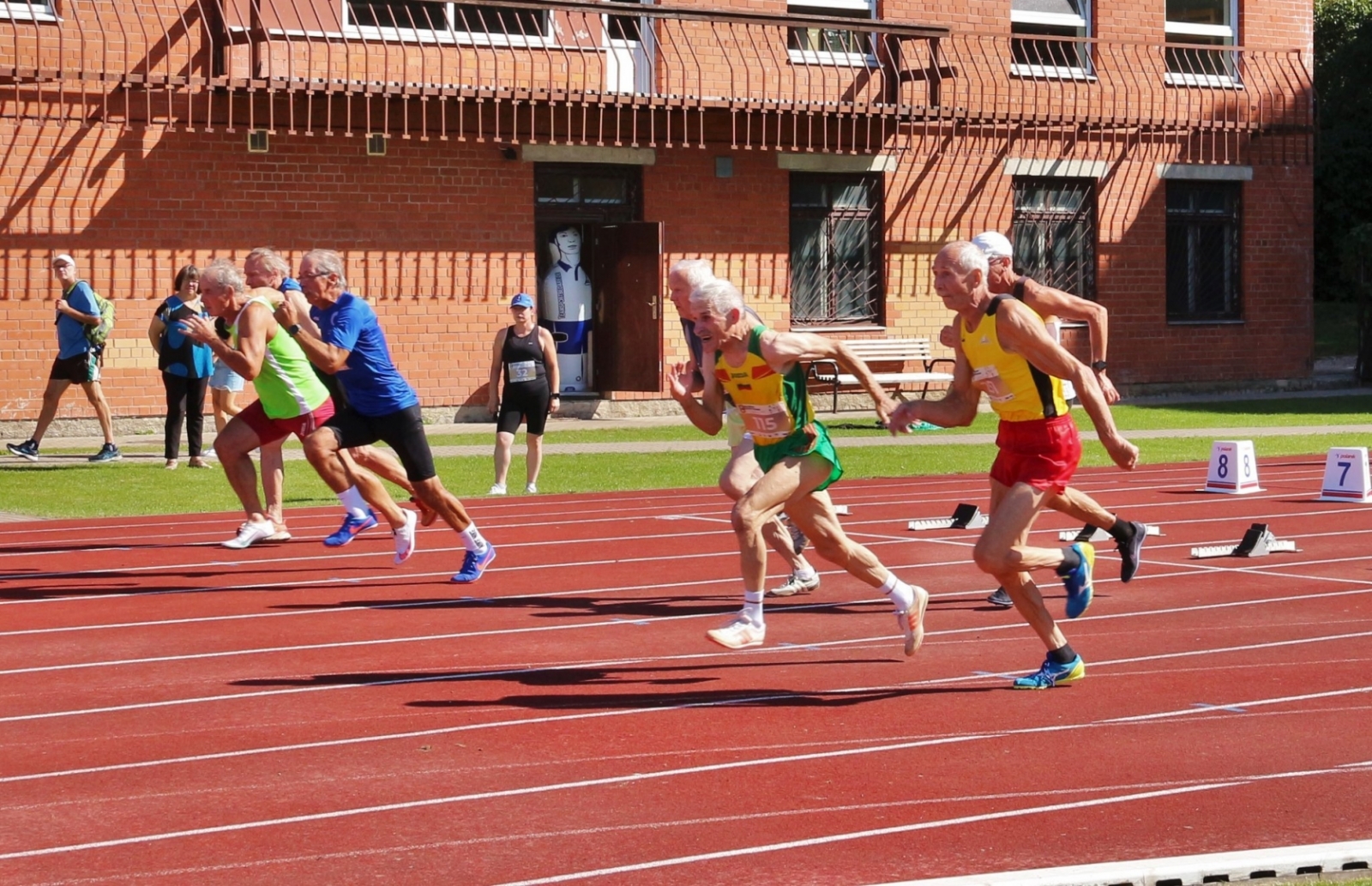 Aivaram Puriņam K65+ grupā zelta medaļa diska mešanā (27,96 m), sudraba medaļa 100 m sprintā (14,52 sek.) un bronzas medaļa šķēpa mešanā (27,98 m).