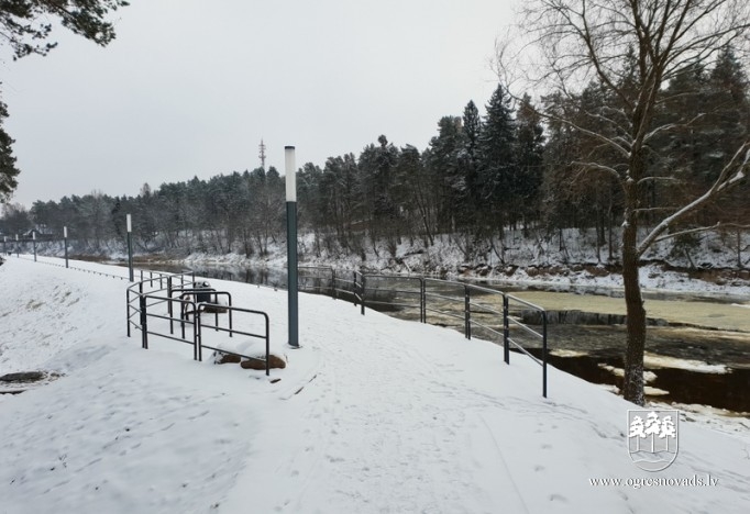 Pabeigta aizsargdambja pārbūve Brīvības ielā