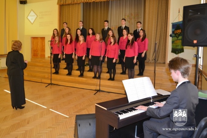 Ogres 1.vidusskolas korim “Anima” 15 gadi