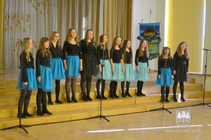 Ogres 1.vidusskolas korim “Anima” 15 gadi