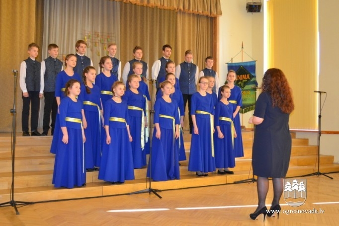 Ogres 1.vidusskolas korim “Anima” 15 gadi