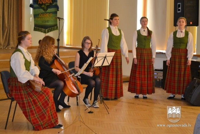 Ogres 1.vidusskolas korim “Anima” 15 gadi