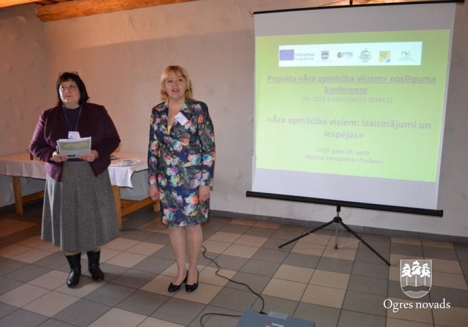 Ar konferenci noslēdzas sadarbības projekts par āra apmācībām