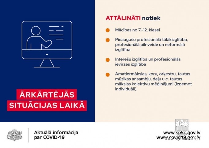 No 9.novembra valstī izsludināta ārkārtējā situācija
