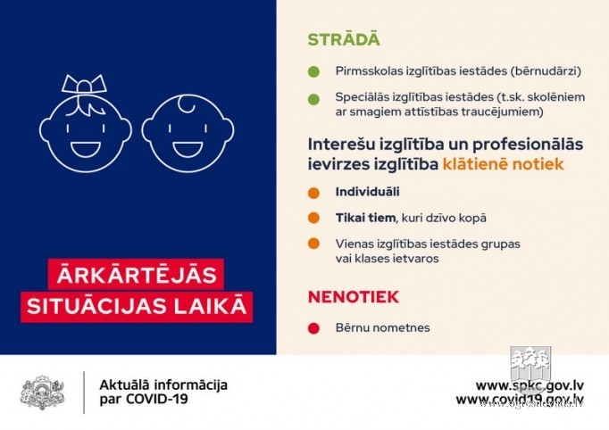 No 9.novembra valstī izsludināta ārkārtējā situācija