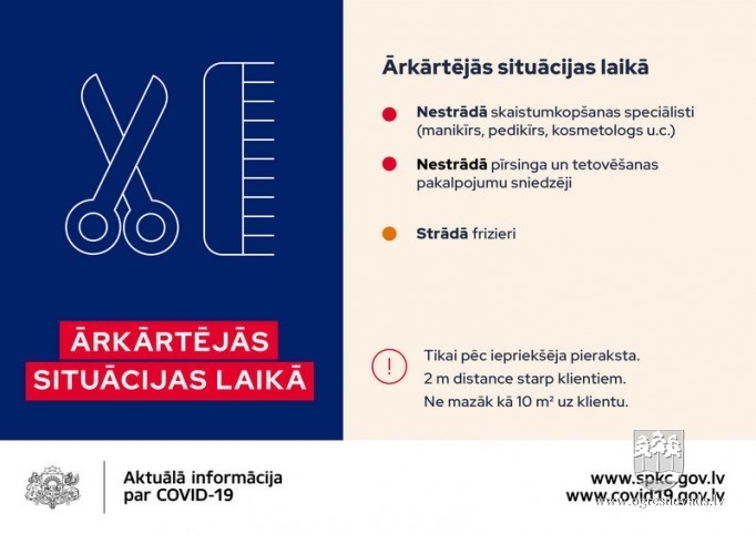 No 9.novembra valstī izsludināta ārkārtējā situācija