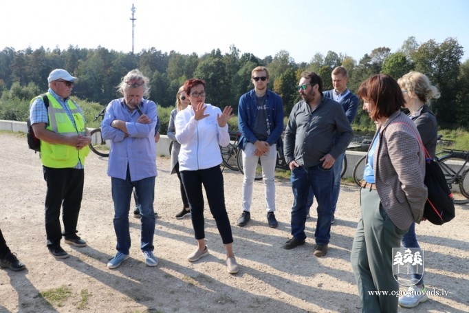 Ogre dalās pieredzē par upju krastu attīstības iespējām (25.09.2020)