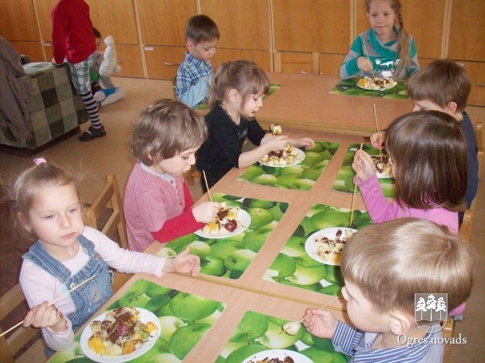 Bērnudārzā “Cīrulītis” aizvadīta veselības nedēļa