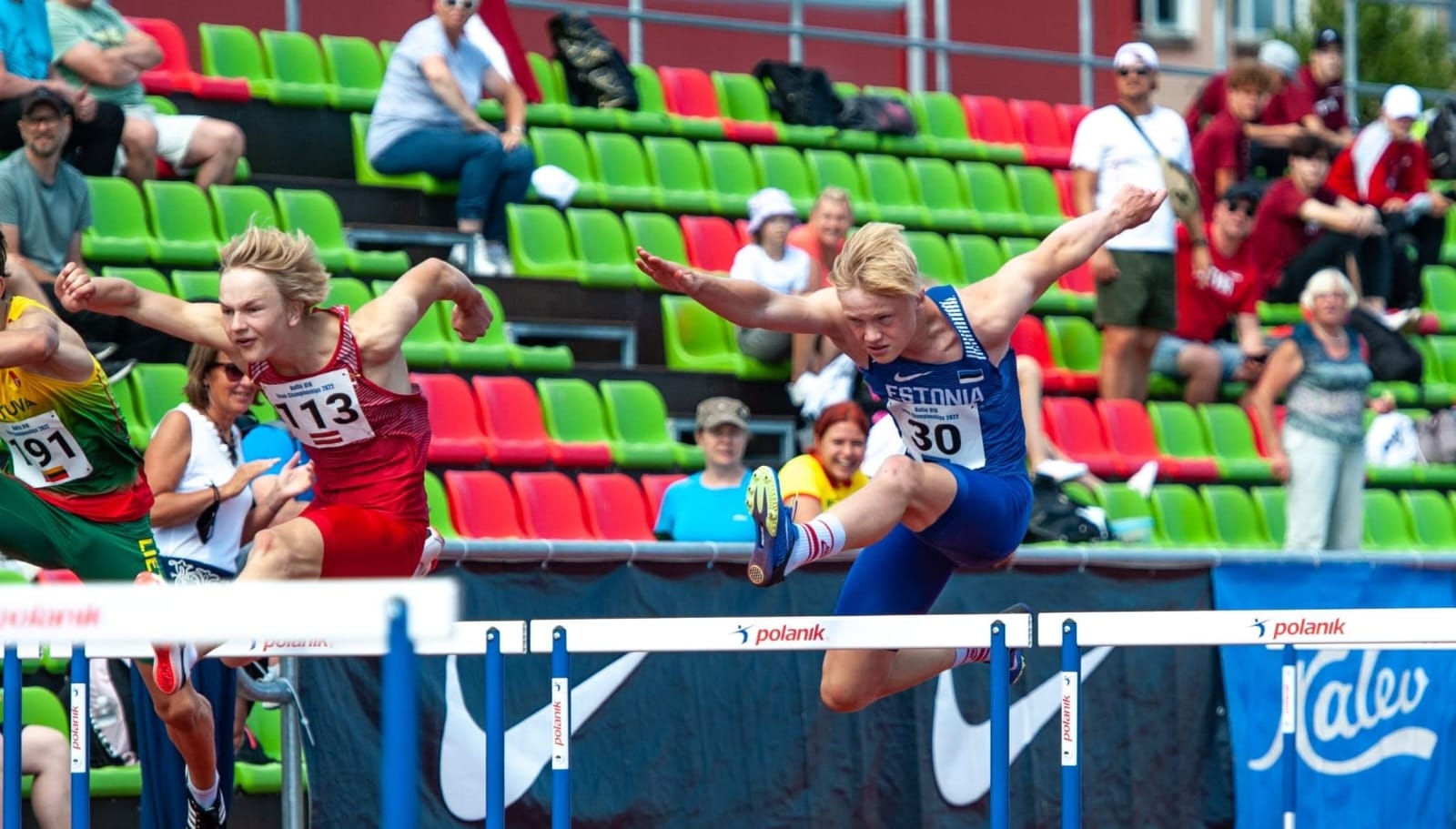 Ogres novada sportisti Baltijas čempionātā finišē ar rekordu un medaļām