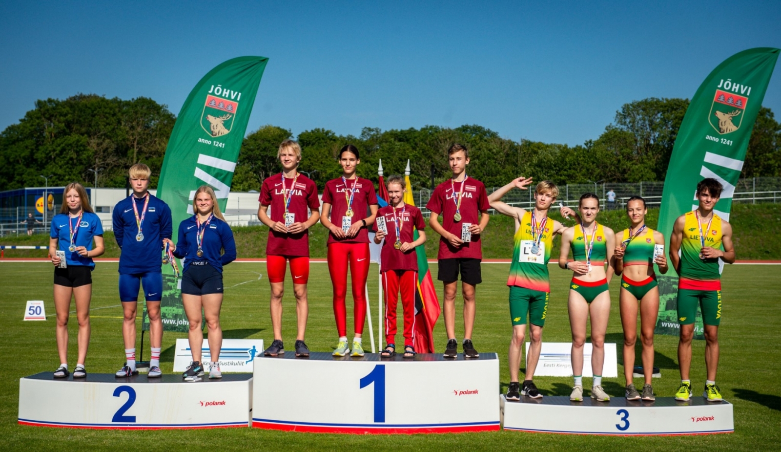 Ogres novada sportisti Baltijas čempionātā finišē ar rekordu un medaļām