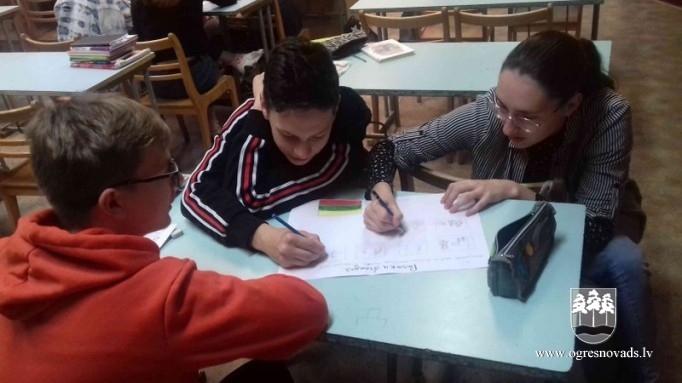 Baltu literatūras nedēļa Jaunogres vidusskolā
