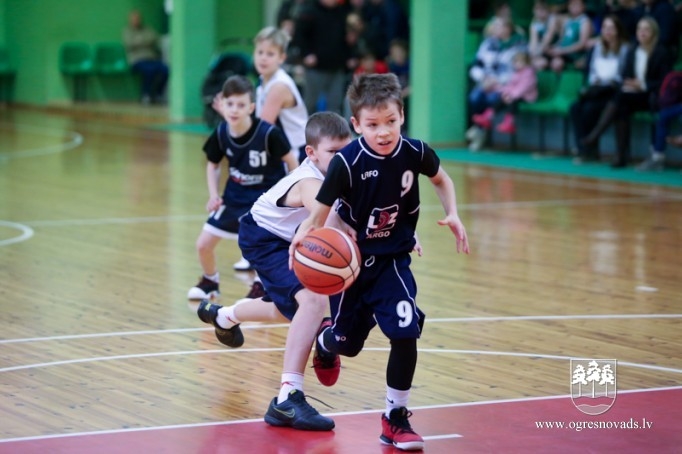Ogrē cīnās par "Mini kausu" basketbolā