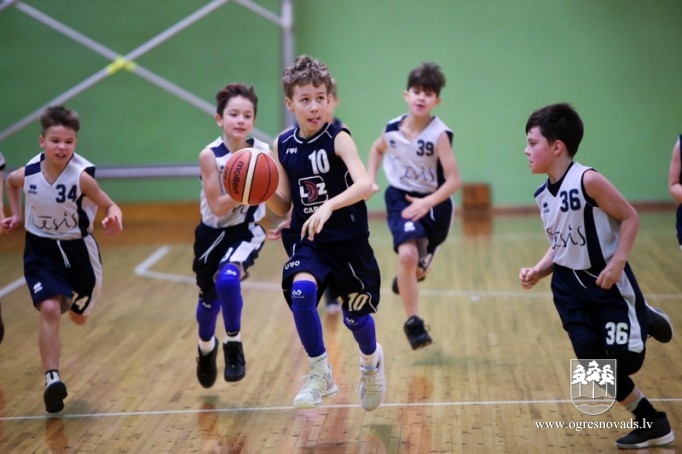 Ogrē cīnās par "Mini kausu" basketbolā