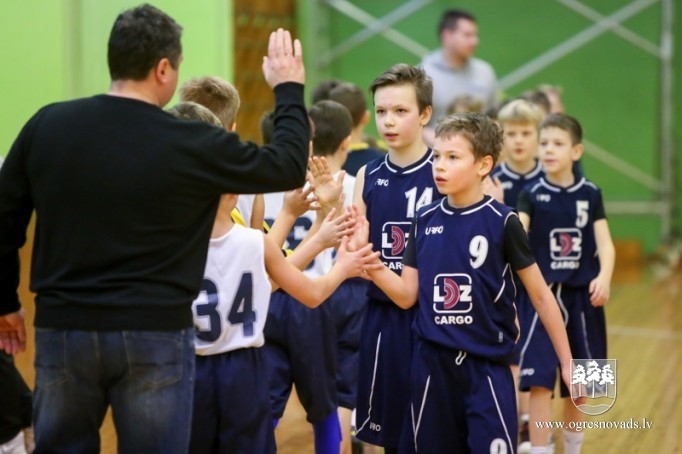 Ogrē cīnās par "Mini kausu" basketbolā