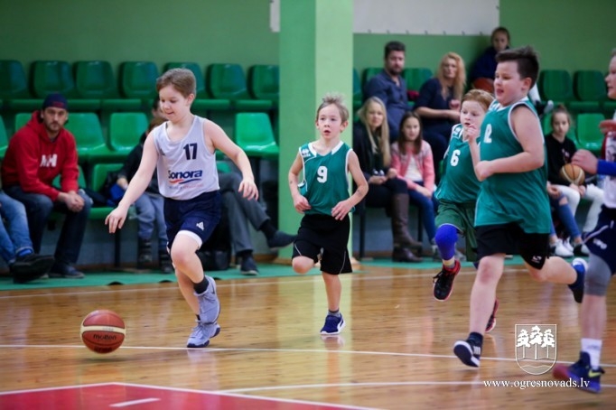 Ogrē cīnās par "Mini kausu" basketbolā