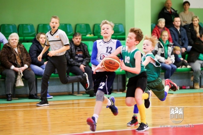 Ogrē cīnās par "Mini kausu" basketbolā