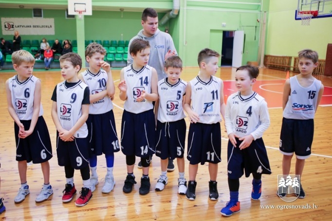 Ogrē cīnās par "Mini kausu" basketbolā